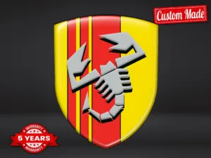 Fiat Abarth Wasserfeste Aufkleber Pro Max Haltbar Modern
